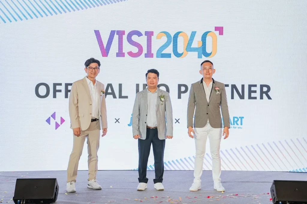 Nexting 6th Anniversary VISI2040 IPO Partner Chairman of Nexting, Mr Chang Kon Ling, Chairman of Doremart, Mr Cola Hii, Chairman of Jimart, Mr Jayden Lim